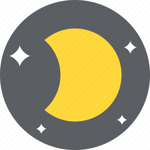 Astronomy, eclipse, moon phase, nature, waxing gibbous icon - Download on Iconfinder