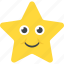decoration star, fantasy star, greeting star, happy star, smiling star 