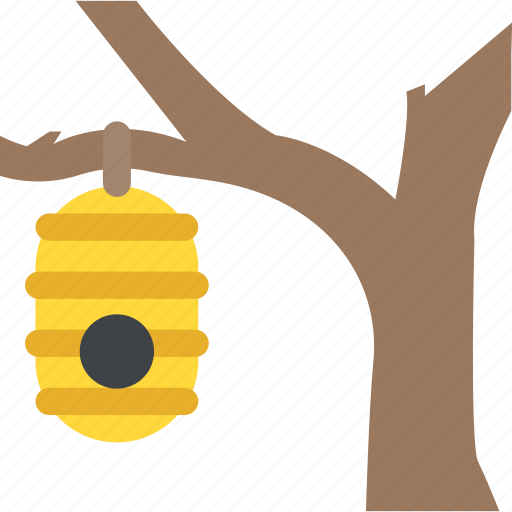 Bee house, beehive, farming, insect life, nature icon - Download on Iconfinder