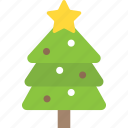 christmas tree, decorated tree, greenery, holiday tree, spruce tree 
