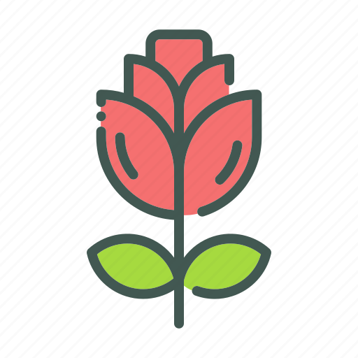 Eco, ecology, nature, organic, rose icon - Download on Iconfinder