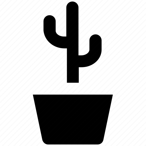Cactus, cactus in pot, desert, garden, gardening cactus, leaves, yard icon - Download on Iconfinder