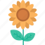 sunflowers, garden, nature, plant 