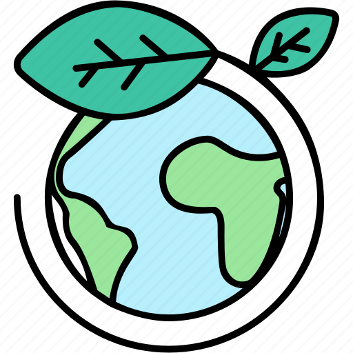 World, leaf, earth, ecology icon - Download on Iconfinder