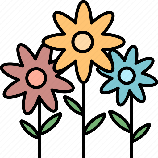 Flowers, nature, garden, leaf icon - Download on Iconfinder