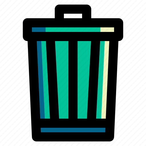Bin, can, container, garbage, recycle, rubbish, trash icon - Download on Iconfinder