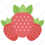 strawberries, fruit, edible, nutritious, healthy diet 