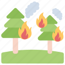 forest fire, forest burning, trees burning, bushfire, bush burning