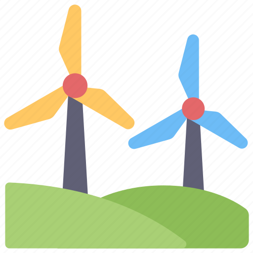 Wind turbines, turbine power, aerogenerator, windmill, windmill energy icon - Download on Iconfinder