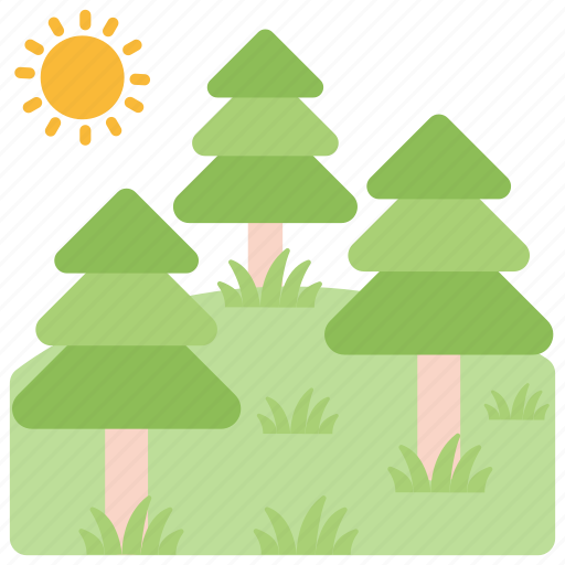 Forest, landscape, jungle, woodland, park icon - Download on Iconfinder
