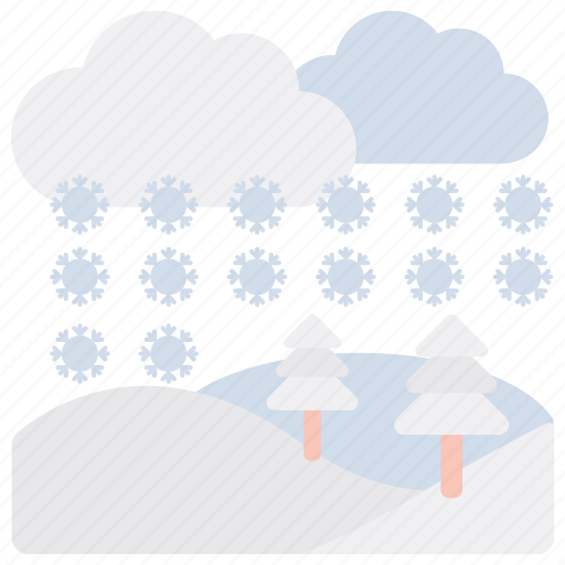 Snowfall, freezing rain, hailing, weather forecast meteorology icon - Download on Iconfinder