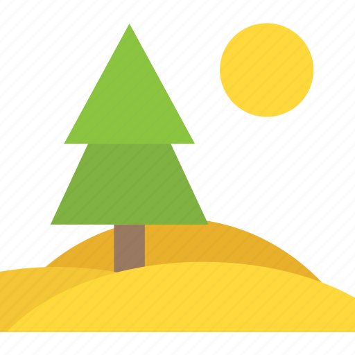 Greenery, natural view, park, scenery, sun with trees icon - Download on Iconfinder