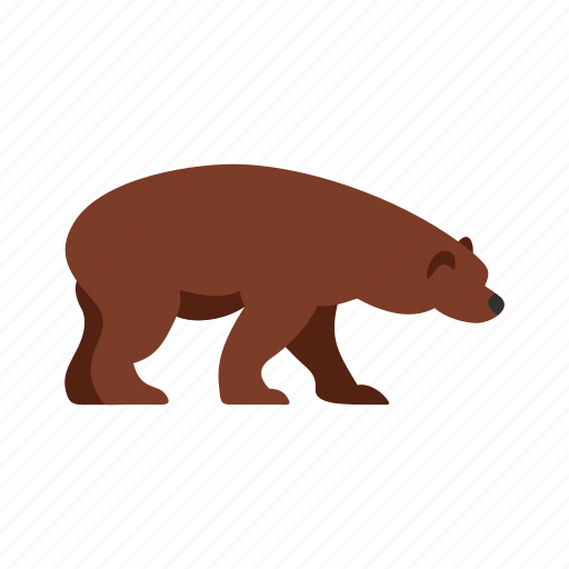 Alaska, animal, bear, nature, walking, wild, wildlife icon - Download on Iconfinder