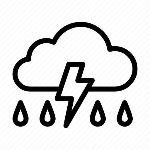 Climate, cloud, rain, storm, weather icon - Download on Iconfinder