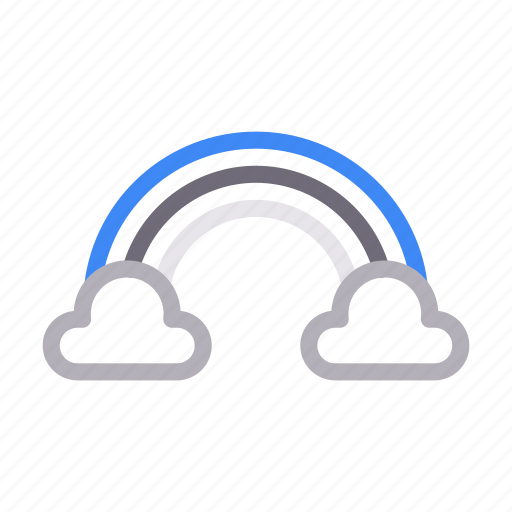 Beautiful, cloud, nature, rainbow, weather icon - Download on Iconfinder