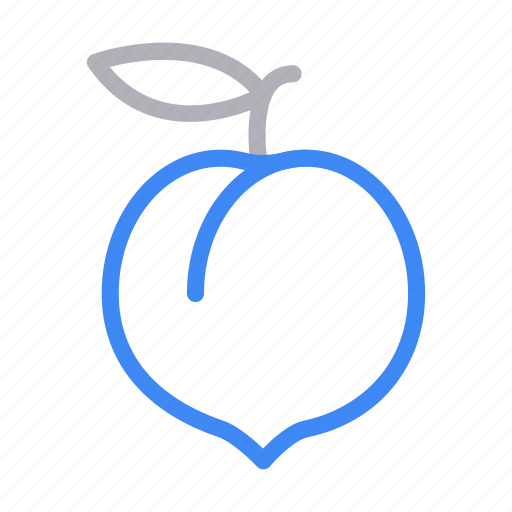 Eat, food, fruit, nature, peach icon - Download on Iconfinder