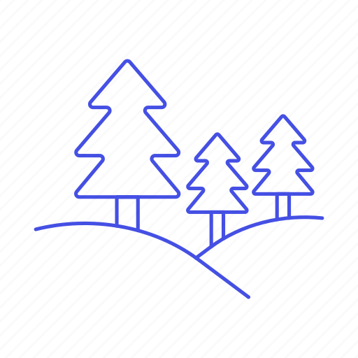 Day, forest, hill, landscape, nature, scenery, terrain icon - Download on Iconfinder