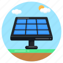 solar system, solar panel, photovoltaic panel, solar collector, solar cell 