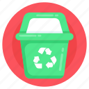 recycle can, recycle bin, reuse bin, renewable bin, sustainable bin 