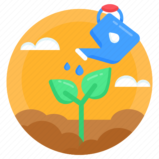 Plant shower, watering plant, plant sprinkler, plant irrigation, gardening icon - Download on Iconfinder