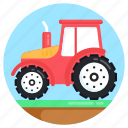 vehicle, tractor, cultivator, field vehicle, field transport 