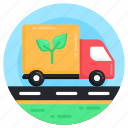 eco vehicle, eco van, eco transport, eco delivery, eco truck 