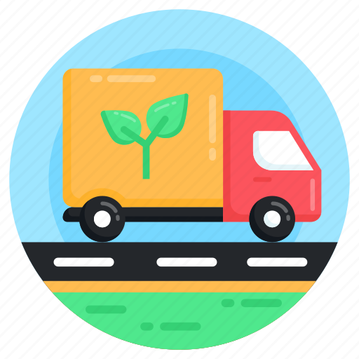Eco vehicle, eco van, eco transport, eco delivery, eco truck icon - Download on Iconfinder
