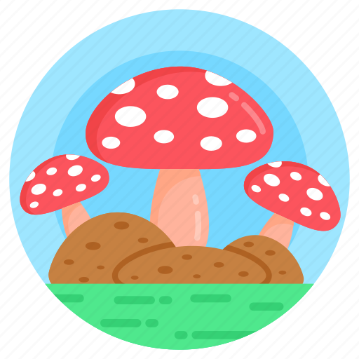 Fungi, mushrooms, toadstools, food, edible icon - Download on Iconfinder