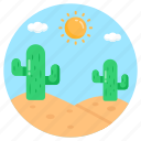 cactus, desert, wild plants, landscape, succulent 