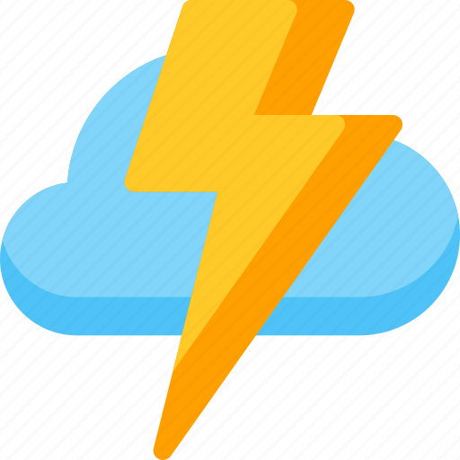 Cloud, flash, lightning, thunder icon - Download on Iconfinder