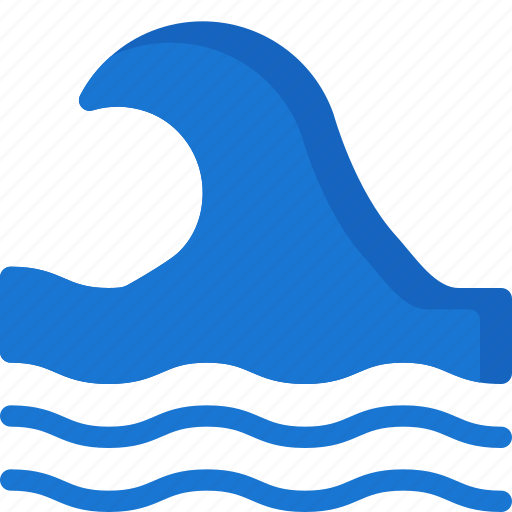 Ocean, sea, water, waves icon - Download on Iconfinder