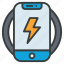 mobile, charging, app, energy, electricity 