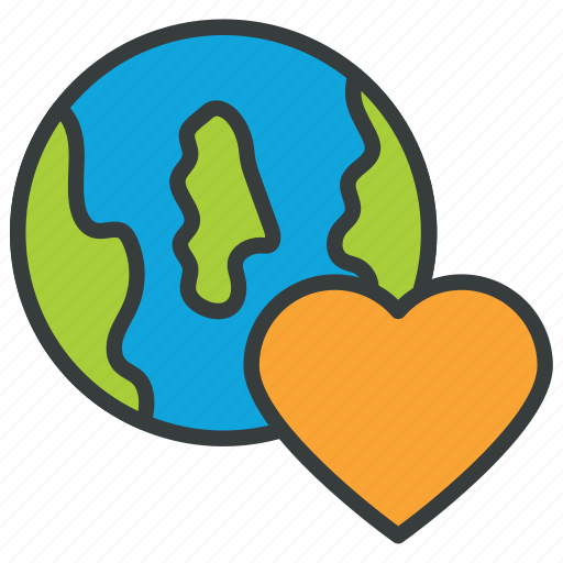 Global, love, network, world, earth, globe icon - Download on Iconfinder