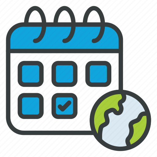 Global, schedule, event, calendar, appointment icon - Download on Iconfinder