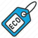 eco, tag, energy, discount, ecology