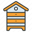 apiary, hive, jar, apiculture