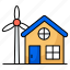 windmill, home, house, homestead, residence, accomodation 