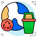 garbage, bin, waste, dustbin, can, recycling