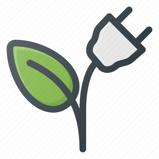 Bio, concept, eco, electricity, plug icon - Download on Iconfinder