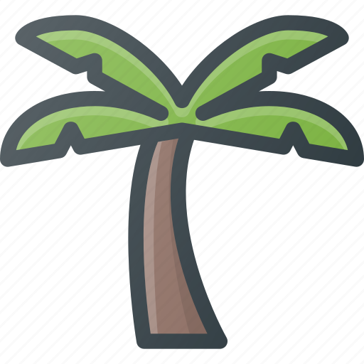 Island, nature, palm, tree icon - Download on Iconfinder