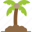 palm, leaf, tree, nature, environment, banana, tropical, icon 