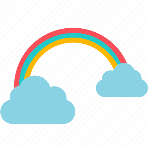 Rainbow, forecast, spectr, weather, icon icon - Download on Iconfinder