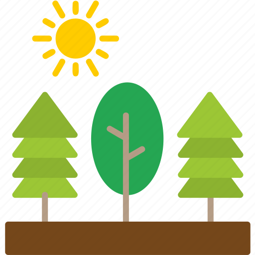 Trees, forest, nature, park, tree, icon icon - Download on Iconfinder