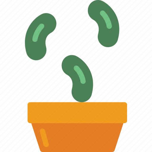 Bean, nature, seeds, summer icon - Download on Iconfinder