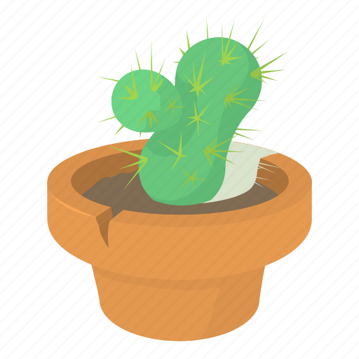 Cactus, cartoon, desert, dry, exotic, logo, object icon - Download on Iconfinder