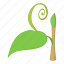botanical, botany, cartoon, d374, littleplant, logo, object
