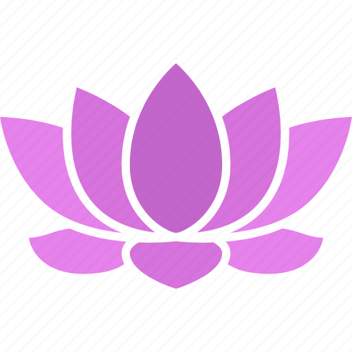 Buddhism, flower, lotus, nelumbo, nucifera, purple, sacred icon - Download on Iconfinder