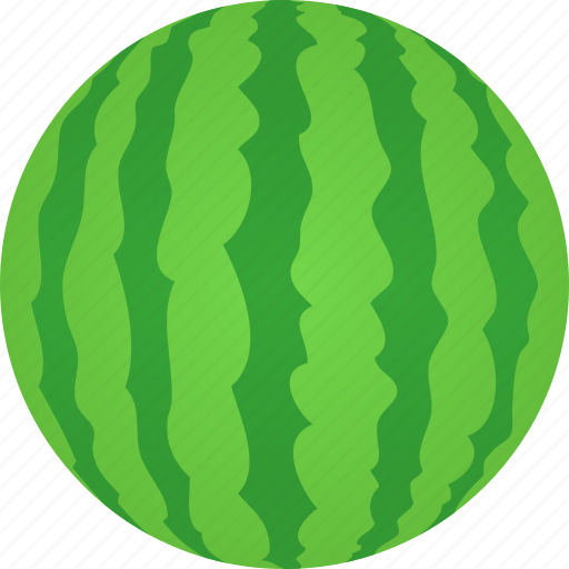 Citrullus, color, fruit, green, lanatus, watermelon, whole icon - Download on Iconfinder