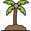 palm, leaf, tree, nature, environment, banana, tropical, icon 