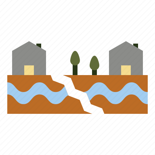 Soil, subsidence, disaster, landslide, collapse, layers icon - Download on Iconfinder